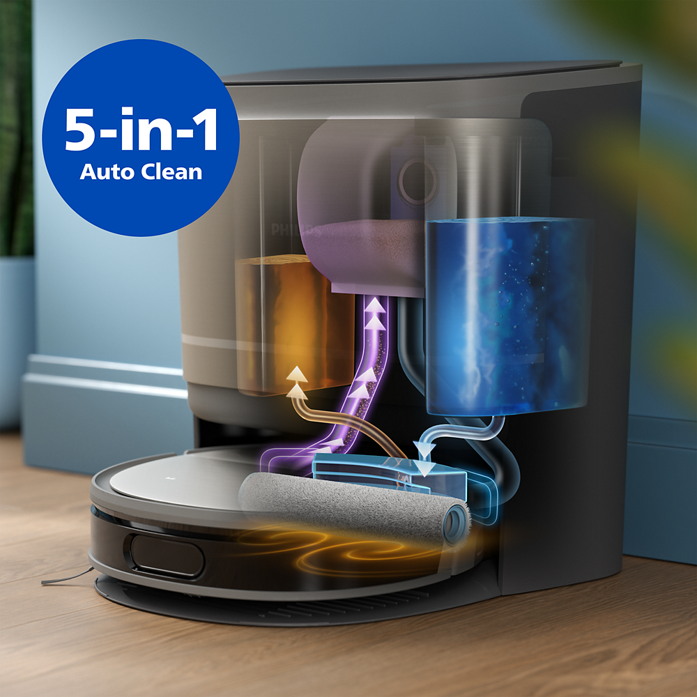 Philips Robot za sesanje in pomivanje XU9100/10 serija 9000