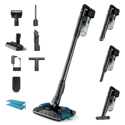 Philips Brezžični pokončni sesalnik XC8055/01 Aqua serija 8000