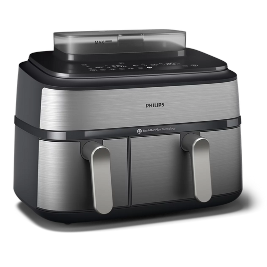 Philips Airfryer z dvojno košaro s paro NA555/00 serija 5000
