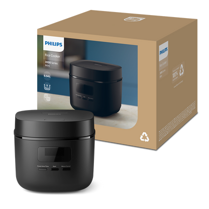 Philips Mini kuhalnik riža HD3080/80 serija 3000