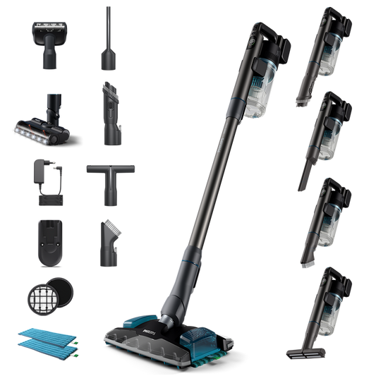 Philips Brezžični pokončni sesalnik XC8057/01 Aqua serija 8000