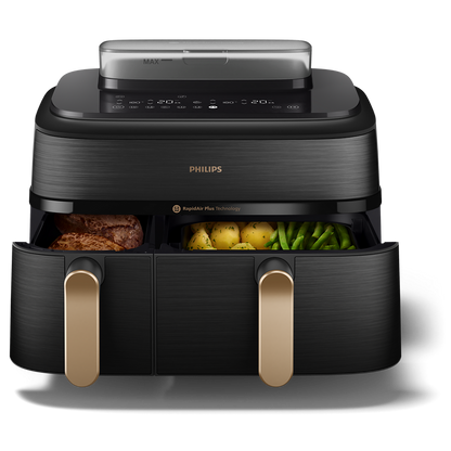 Philips Airfryer z dvojno košaro NA552/00 serija 5000