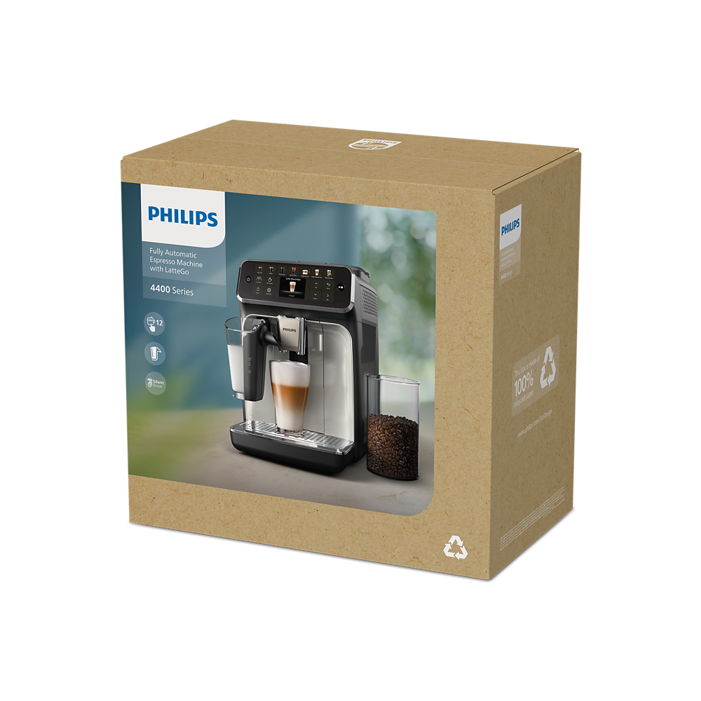 Philips Samodejni aparat za espresso serija 4400 EP4443/70