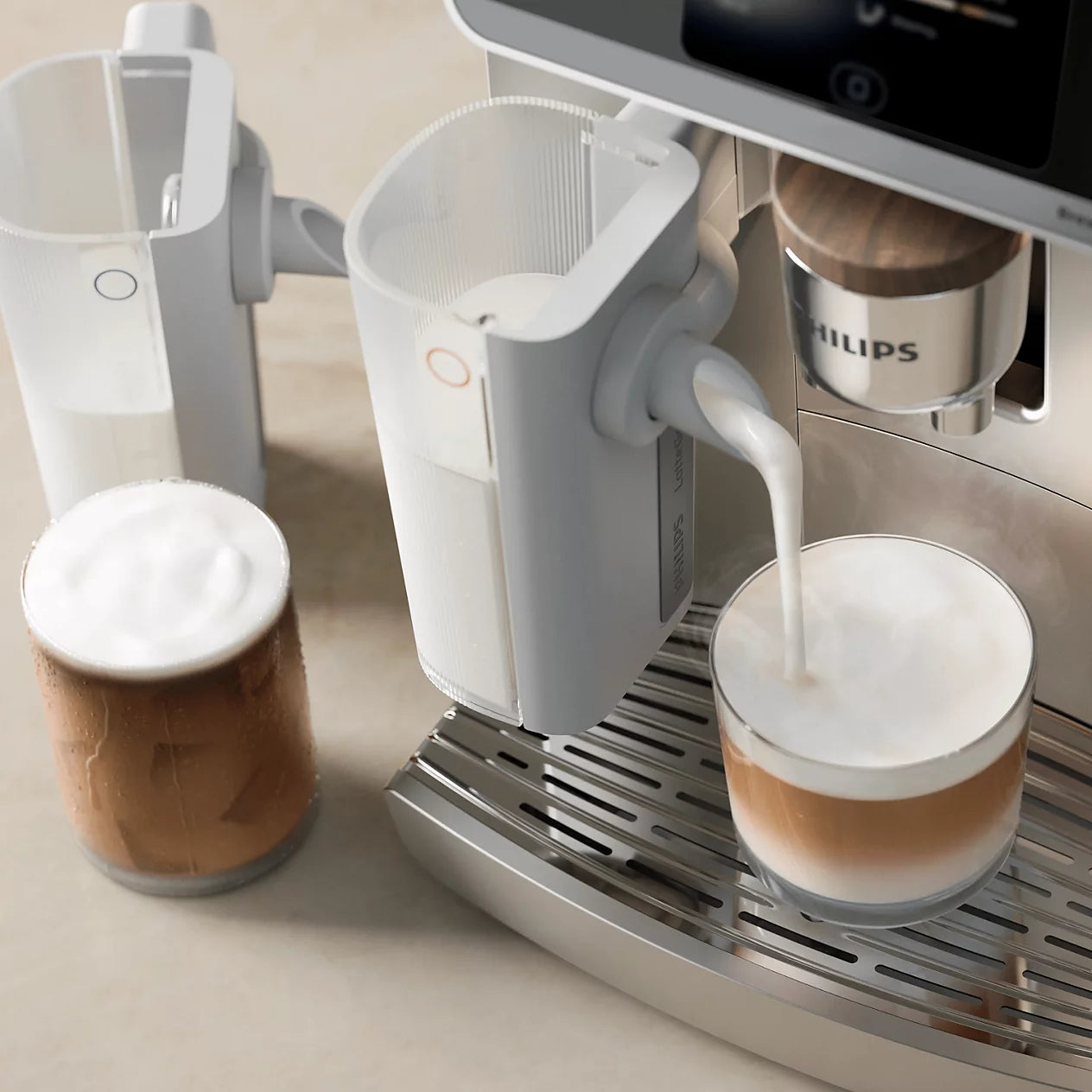 Philips Cafe Aromis Samodejni kavni aparat EP8757/92 serija 8000