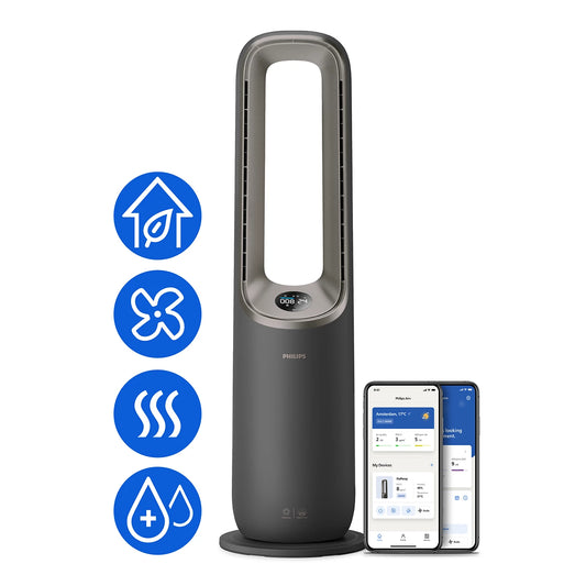 Philips Pametni čistilnik, ventilator, grelnik in vlažilnik zraka 4-v-1 AMF970/10 Air Performer serija 9000