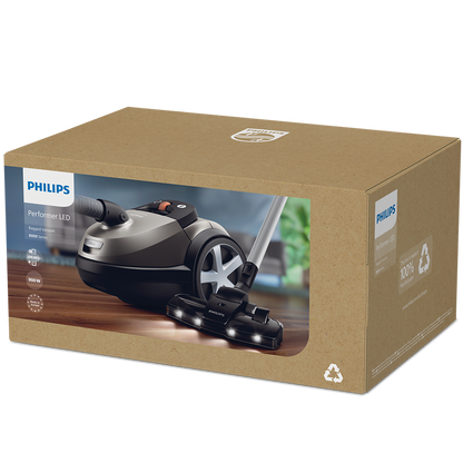 Philips Sesalnik z vrečko XD8152/12 serija8000 LED