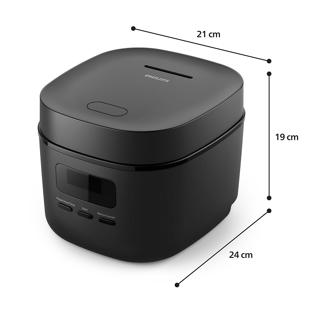 Philips Mini kuhalnik riža HD3080/80 serija 3000